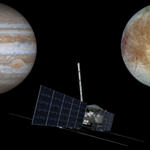 Ein Raumschiff zum Jupitermond „Europa“